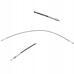 2000 mm vairasvirtės kabelis su sriegiais