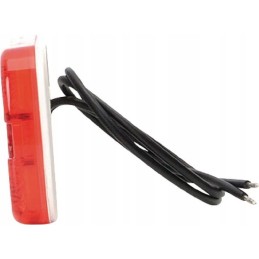 Stačiakampė LED markerinė lempa 12 24v su laidu