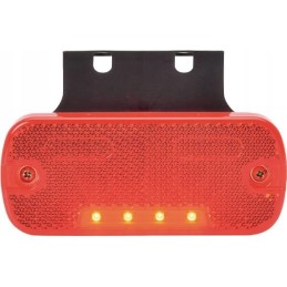 Stačiakampė LED markerinė lempa 12 24v su laidu