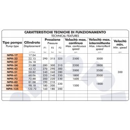 Hidraulinis krumpliaračių siurblys Binotto NPH 61 l