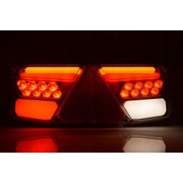 Kombinuotas galinis žibintas w170l 12 24v led 1178