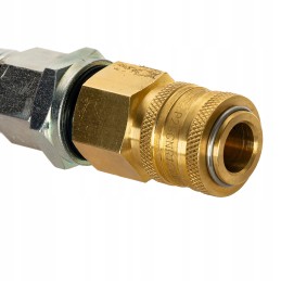 Spiralinis kabelis m22x1 5 4 5m raudonas Polmo