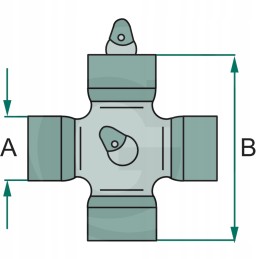Kryžiaus komplektas 83 x 30 mm 72712062 granitas