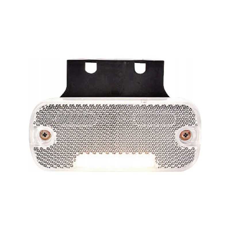 Stačiakampė LED markerinė lempa 12 24v su laidu