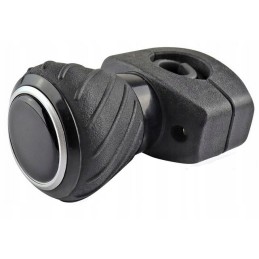 Universali vairo rankenėlė su rutuliniais guoliais, juoda