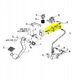 Izoliatorius Renault 133 14 32 34 54 7700012872