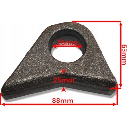 Tvirta europietiško rėmo kilpa, suvirinamas krautuvas fi26
