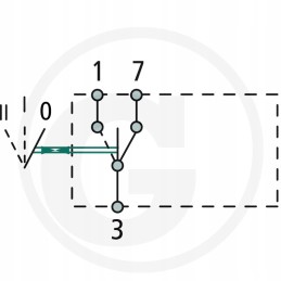 Perjungimo jungiklis su užraktu 50700030
