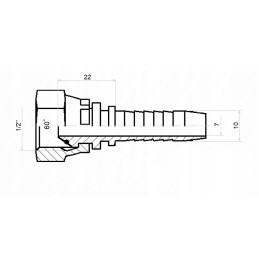 Dkr jungtis dn10 1 2sn g1 2 x10 hidrolideris