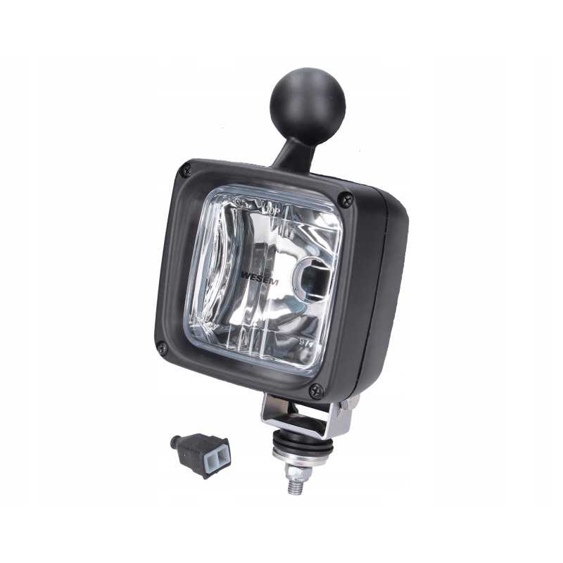 Wesem LKR5FF 46503 darbo lempa 100x100mm