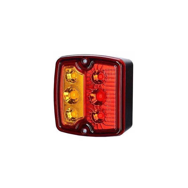 LED kvadratinis galinis žibintas 12 24v LA1031