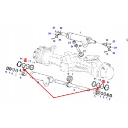X548940000000 sandarinimo žiedas 60 x 3 nbr70
