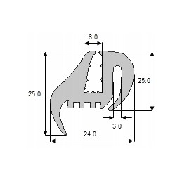 Lango sandariklis traktoriui, ekskavatoriui ir krautuvui TS3