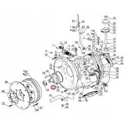 Manitou mlt mt pavarų dėžės siurblys 109989 561930 oem