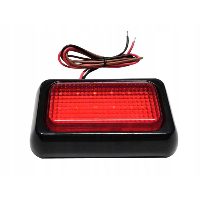 Raudona įspėjamoji LED lemputė