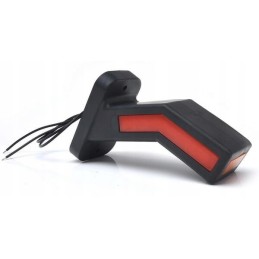 Priekinis, galinis ir dešinysis kairės pusės gabaritinis žibintas