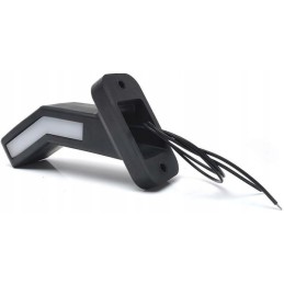 Priekinis, galinis ir dešinysis kairės pusės gabaritinis žibintas