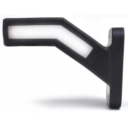 Priekinis, galinis ir dešinysis kairės pusės gabaritinis žibintas