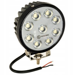 Darbinė lempa 36 LED 36W IP68 apvali, atspari vandeniui