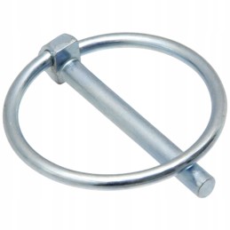 Cinkuotas kaištis 4 5x41 mm granitas