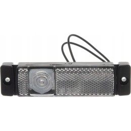 Stačiakampė LED markerinė lempa 12 24v su laidu