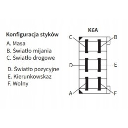 Priekinis žibintas su korpusu h4 4f kairėje su posūkio signalu