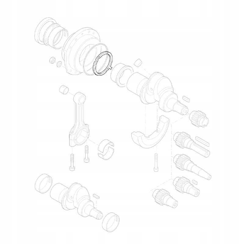 Hatz 04024600 veleno traukos guolis 1d41 1d42 1d50