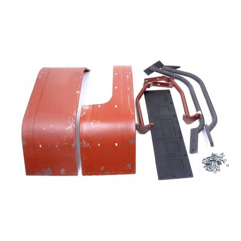 Sparnai ir kronšteinai, priekinės pavaros Zetor komplektas