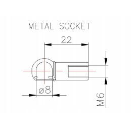 Steyr lango dujų pavara 491mm 200n