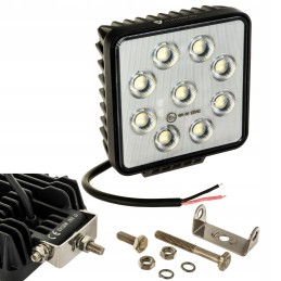 Darbinė lempa 36 led halogeninė 36w 12v 24v ip68