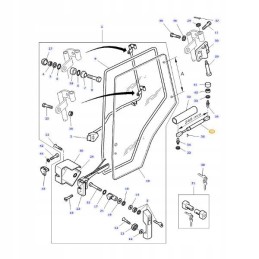 Durų dujinis amortizatorius mf 4286448m1 originalus
