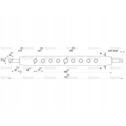Pilna pakaba, 1 kategorija, anga Nr.9, 730mm
