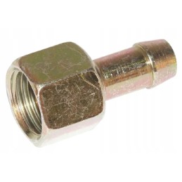 Tiesus prispaudžiamas galas su veržle DIN 2353 M14