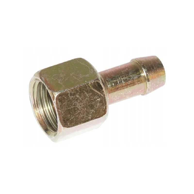 Tiesus prispaudžiamas galas su veržle DIN 2353 M14