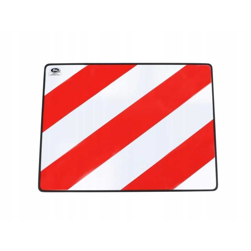 Šviesą atspindinti įspėjamoji lenta, kairė, 400mm 300mm