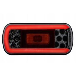 Stačiakampis kombinuotas galinis žibintas, 6 funkcijos, dio0