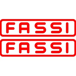 Fassi lipdukų lipdukai 2 vnt. 45 cm