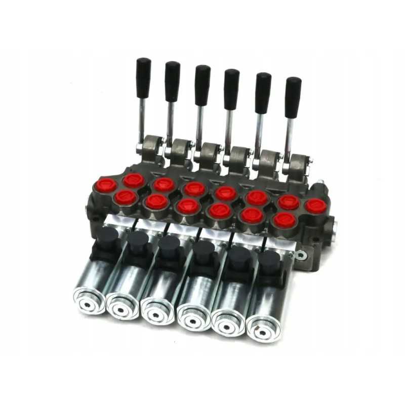 Hidraulinis skirstytuvas 50 lm 6 sek tiesinis vairas
