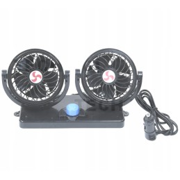 Sukamasis ventiliatorius 12v, gaubto skersmuo 2 x 4 coliai