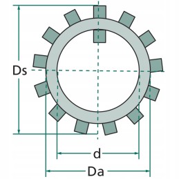 Guolių poveržlė 70x85x98 mm mb 14 granitas