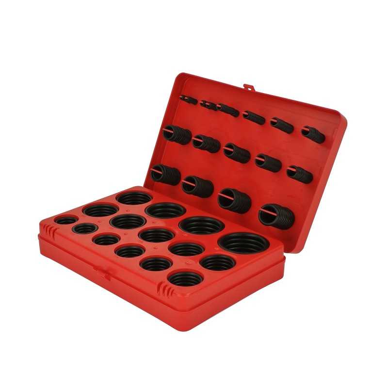 Colių NBR O-žiedų rinkinys, 382 vnt., atsparus aliejui