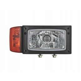 Priekinis žibintas su korpusu h4 4f dešinė su posūkio signalu