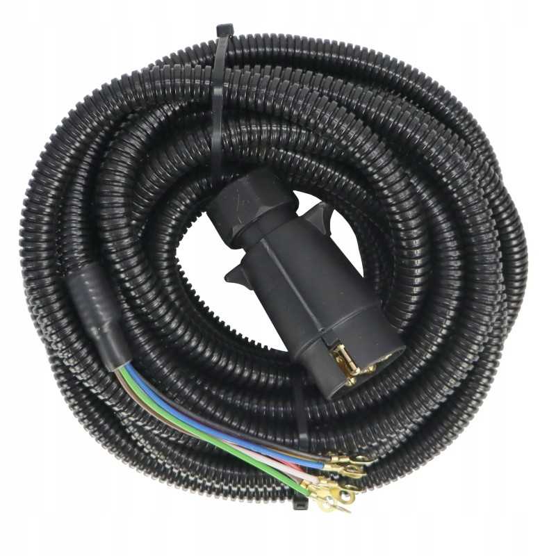 Priekabos elektros pajungimo kabelis 7x1 7m