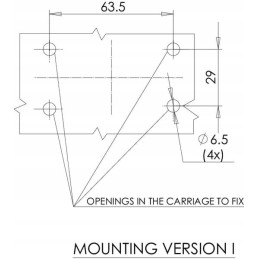 LED markerinė lempa 12 24v LA30009