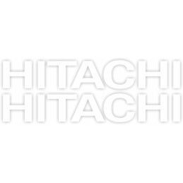 Hitachi lipdukų lipdukai, 2 vnt., 45 cm