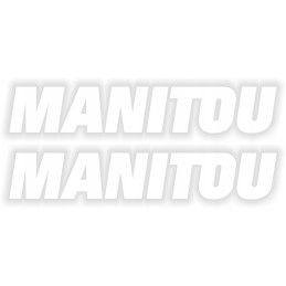 Manitou lipdukų lipdukai 2 vnt 45 cm 2