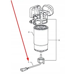 V0069250 kuro filtro jutiklis