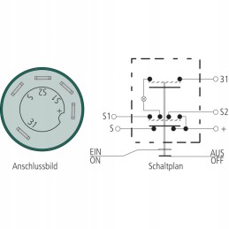 Tolimųjų šviesų jungiklis jcb 701 08000