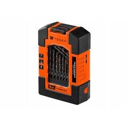 HSS Pro Din 338 metalo grąžtų komplektas, 19 vnt