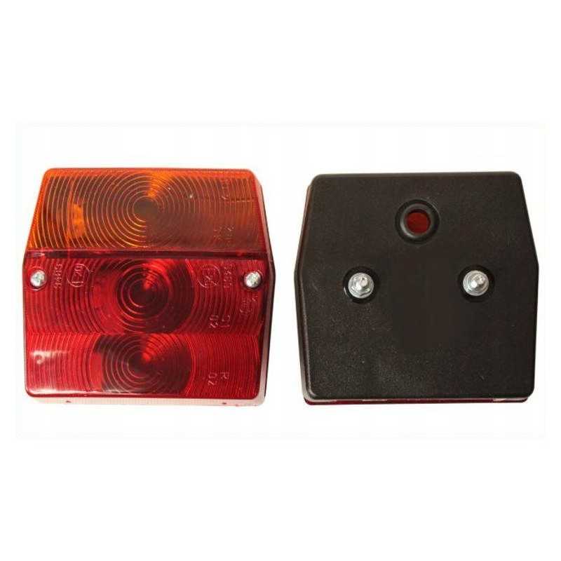 Kombinuotas žibintas, galinė priekaba, kempingo traktorius